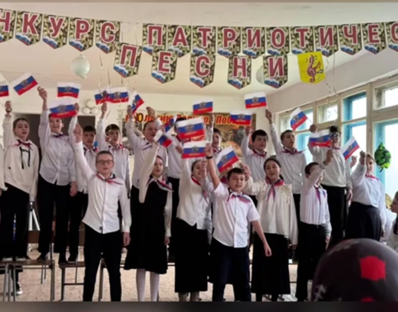 Конкурс «Патриотической песни».